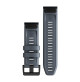 QuickFit® 26 Watch Bands Granite blue silicone - 26 mm - 010-13117-05 - Garmin